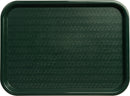 Carlisle CT121608 12" x 16" Forest Green Fast Food Tray