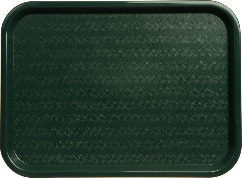 Carlisle CT121608 12" x 16" Forest Green Fast Food Tray