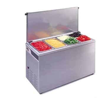 APW Wyott CTCW-43 Refrigerated Countertop Pan Well Portable 12" X 27" Well 4/3 Pan Size