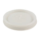 Cambro CLNT5 5 Ounce Lid with Straw Slot 100 Count
