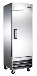 Canco SSR-540 Single Solid Door 29" Wide Stainless Steel Refrigerator