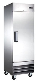 Canco SSF-540 Single Solid Door 29" Wide Stainless Steel Freezer