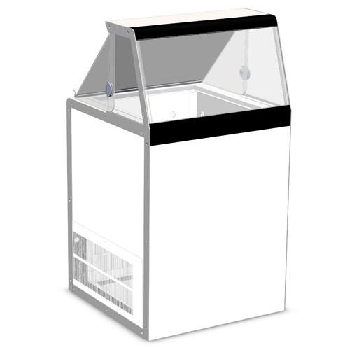 Master-Bilt DD-26 Ice Cream Dipping/Display Cabinet (4) 3 Gallon Can Display