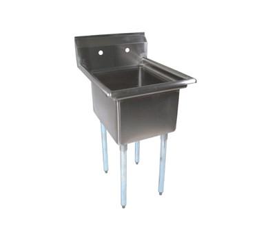 John Boos E1S8-24-14-X E-Series Sink 1-Compartment 29"W X 29-1/2"D X 43-3/4"H Overall Size