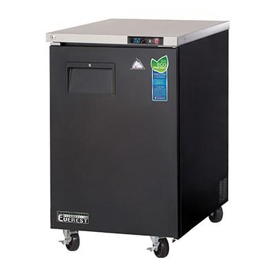 Everest EBB23 Back Bar Refrigerator One-Section 23-1/2"W 8.0 Cu. Ft.