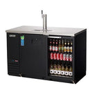 Everest EBD2-BBG Back Bar & Direct Draw Keg Refrigerator Combo Two-Section 57-3/4"W 20.0 Cu. Ft.
