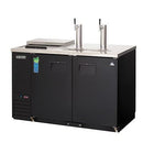 Everest EBD2-CT Club Top Direct Draw Keg Refrigerator Two-Section 57-3/4"W 20.0 Cu. Ft.