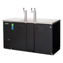 Everest EBD3-24 Direct Draw Keg Refrigerator Two-Section 68"W 20.0 Cu. Ft.