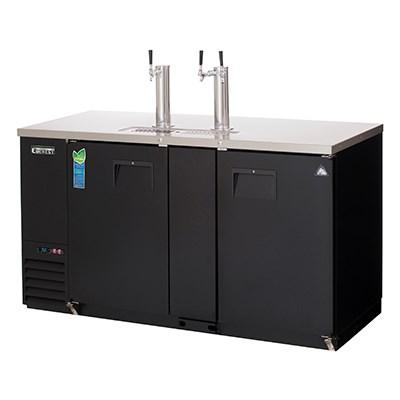 Everest EBD3-24 Direct Draw Keg Refrigerator Two-Section 68"W 20.0 Cu. Ft.