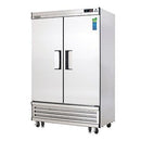 Everest EBSR2 Reach-In Refrigerator 49-5/8"W 48.0 Cu. Ft. Bottom Mount (2) Full-Height Solid Doors