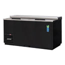 Everest EGC65 Solid Slide Lid Glass & Plate Chiller 64-5/8"W 21.0 Cu. Ft.