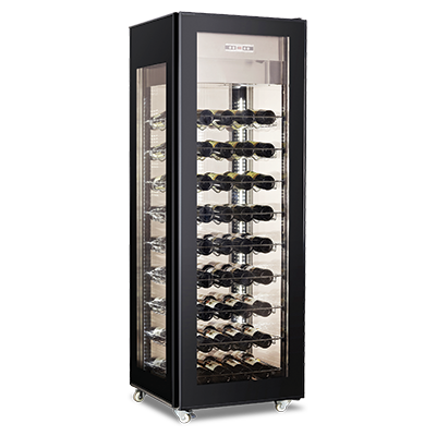 Omcan |43458|  Showcase Wine Refrigerator (81) bottle capacity (WC-CN-0400)