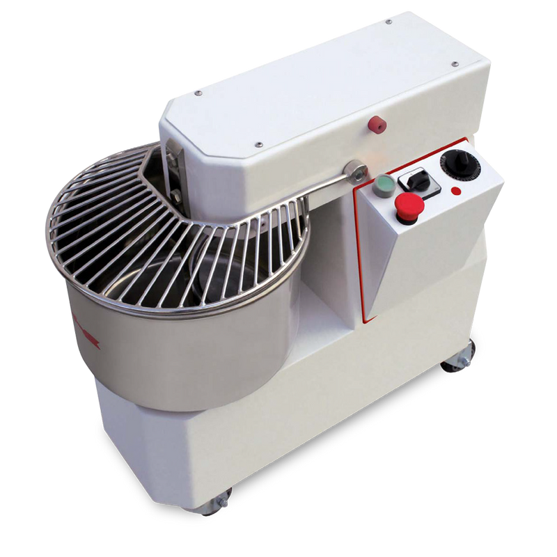 Omcan |41548|  Spiral Dough Mixer 46 qt (53 L) bowl capacity (SM-IT-0053-F)