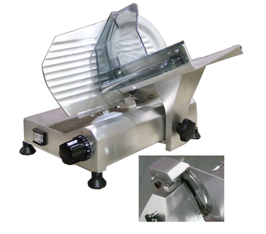 Omcan |13607|  Elite Series Meat Slicer 8" dia. carbon steel blade (MS-IT-0195-S)