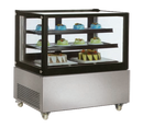 Omcan |40519|  Curved Glass Refrigerated Display Case 47-1/4"W x 26-3/5"D x  50"H (RS-CN-0370)