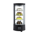 Omcan |39552|  Rotating Refrigerated Display Case 17-3/4" diameter x 38-3/4"H (RS-CN-0072-R)
