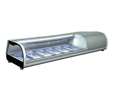 Omcan |39997|  Sushi Display Case 53-1/5"W (RS-CN-0052-S)