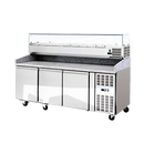 Omcan |41145|  Refrigerated Pizza Prep Table 79-3/4"W (PT-CN-0580)
