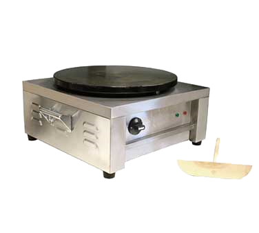 Omcan |23571|  Crepe Griddle 15.62" diameter cast iron plate (CE-CN-0397)