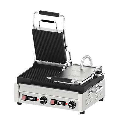 Omcan |42914|  Panini Grill (2) 18"W x 10"D grill surface (PG-CN-0711-RT)