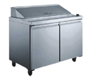 Omcan |50046| Refrigerated Prep Table 47"W