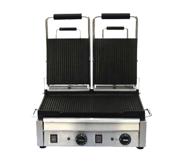 Omcan |19937|  Sandwich Grill 10" x 18" grill surface (PG-CN-0711-R)
