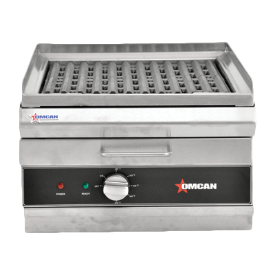 Omcan |41885|  Charbroiler/Griddle 16-1/2" wide (CE-CN-0350-G)