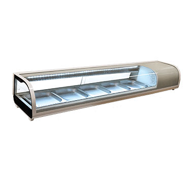 Omcan |25828|  Sushi Display Case 71"W (RS-CN-0132-S)