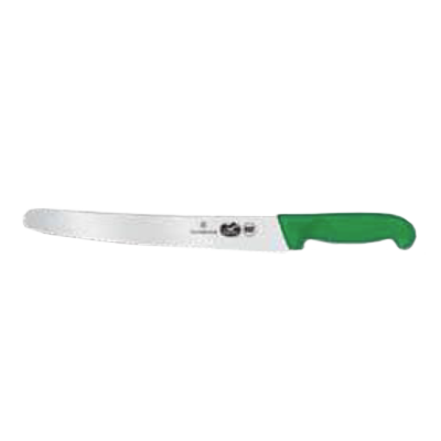 Bread Knife 10-1/4" green -40483