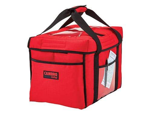 Cambro GoBag GBD151212 Red Sandwich Bag