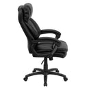 Flash Furniture GO-1097-BK-LEA-GG High Back Black Leather Executive Swivel Office Chair