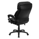 Flash Furniture GO-1097-BK-LEA-GG High Back Black Leather Executive Swivel Office Chair