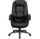 Flash Furniture GO-7145-BK-GG High Back Black Leather Executive Swivel Office Chair
