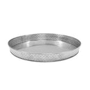 Tablecraft GPSS10 10.5" Round Platter Stainless Steel Brickhouse