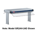 Hatco Glo-Ray® Designer High Watt Dual Foodwarmer 51.5"W 3" Spacing Aluminum Construction