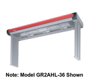 Hatco Glo-Ray® Designer High Watt Foodwarmer With Lights 75.5"W Aluminum Construction