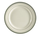 CAC China GS-7 Greenbrier 7 1/8" Salad Plate (Case Of 36) - Green/White