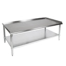 John Boos GS6-3060SSK-X Equipment Stand Open Base 60"W X 30"D X 24"H 16/300 Stainless Steel Top