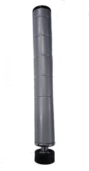 QUANTUM GRAY EPOXY Posts for Wire Shelving Kit, NSF - SET OF 4