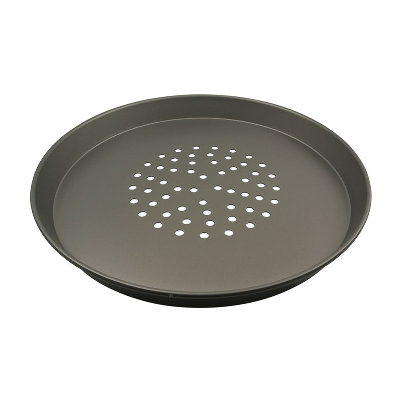 American Metalcraft HA90151.5-HP 15" Heavy Weight Aluminum Tapered Half Perforated Pizza Pan 1.5" Deep