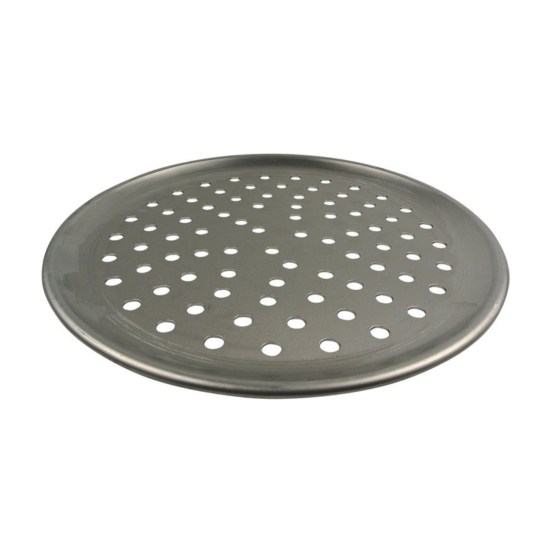 American Metalcraft HACTP11-P 11" Heavy Weight Aluminum Perforated Coupe Style Pizza Pan