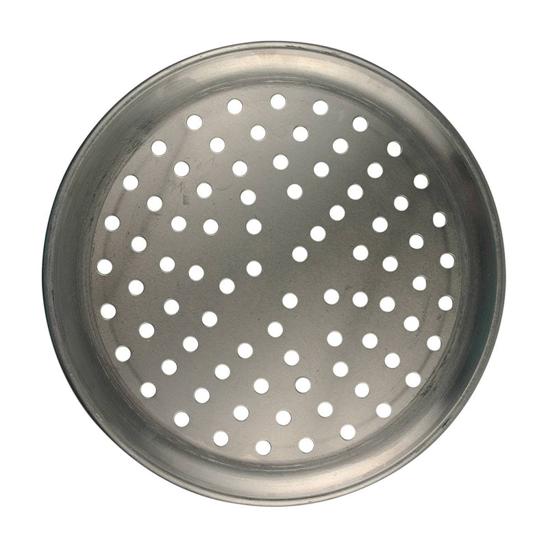 American Metalcraft HACTP11-P 11" Heavy Weight Aluminum Perforated Coupe Style Pizza Pan