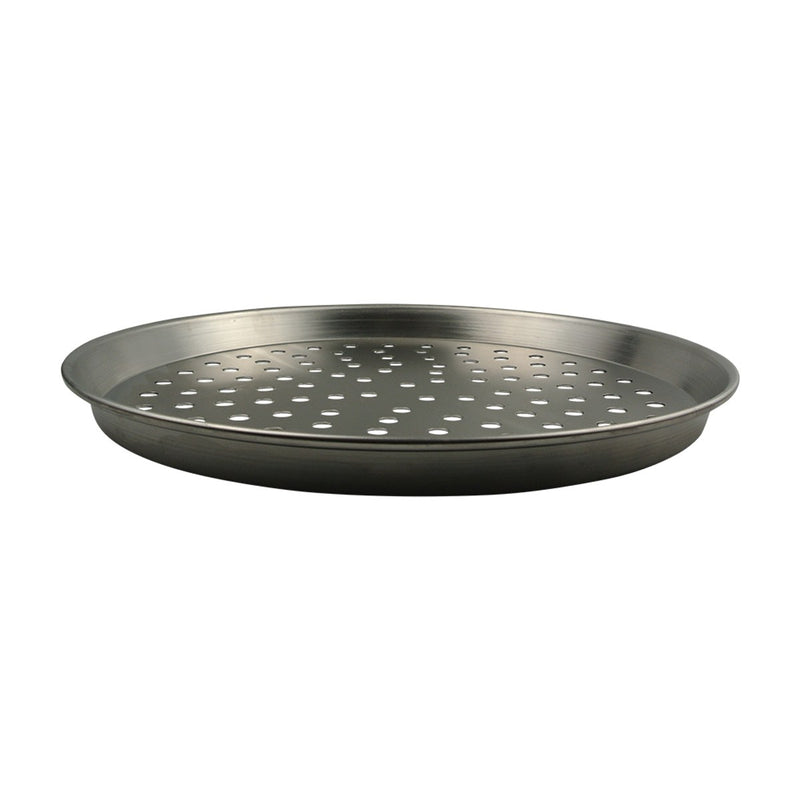 American Metalcraft HADEP13-P 13" Heavy Weight Aluminum Tapered Perforated Pizza Pan 1" Deep