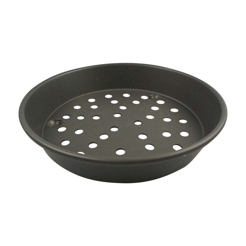 American Metalcraft HC90091.5-P 9" Hard Coated Aluminum Perforated Pizza Pan 1.5" Deep