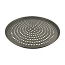 American Metalcraft CAR15HC-SP 15" Hard Coated Aluminum Super Perforated Tapered Pizza Pan 11/16" Deep