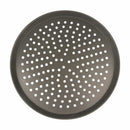 American Metalcraft HCDEP16-P 16" Hard Coated Aluminum Tapered Perforated Pizza Pan 1" Deep