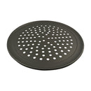American Metalcraft HCT14-P 14" Hard Coated Aluminum Perforated Wide Rim Pizza Pan