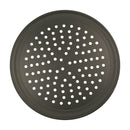 American Metalcraft HCT14-P 14" Hard Coated Aluminum Perforated Wide Rim Pizza Pan
