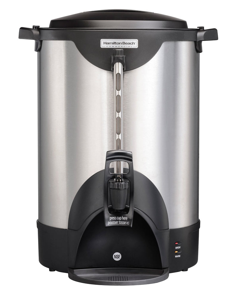 Hamilton Beach HCU075S 75 Cup Stainless Steel Coffee Urn