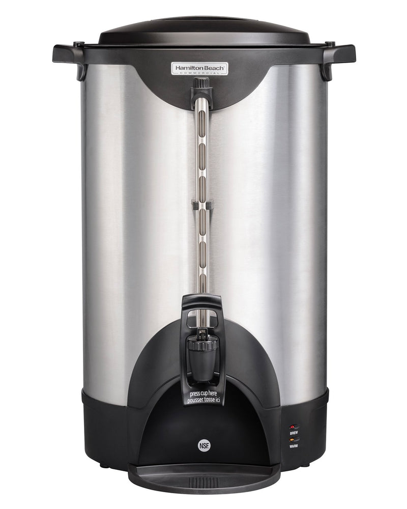Hamilton Beach HCU100S 100 Cup Stainless Steel Coffee Urn